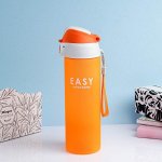 Бутылка для воды &quot;Easy&quot; 600 мл, микс, 6.5х24 см