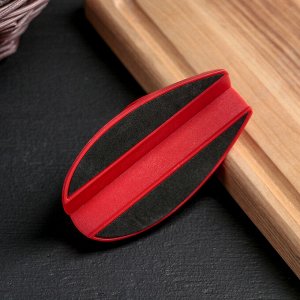 Точилка для ножей с полировкой, 10x6x4 см, цвет МИКС