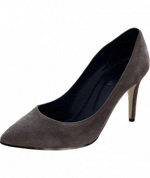 Туфли лодочки Studio Pollini серые замшевые женские