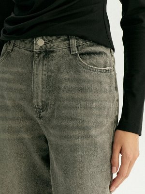 Джинсы Mom Fit 369, D369/gabbro