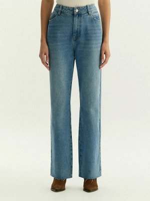 Джинсы Mom Fit 369, D369/skyey