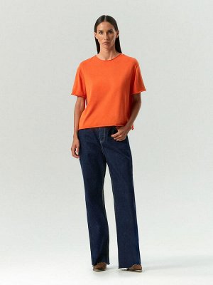 EMKA Трикотажная футболка из 100% хлопка, B3124/laranja