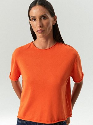 EMKA Трикотажная футболка из 100% хлопка, B3124/laranja
