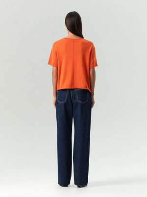 EMKA Трикотажная футболка из 100% хлопка, B3124/laranja