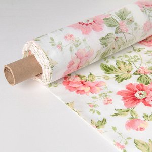 Декоративная ткань с экополимерным покрытием «Фестиваль. Английская роза», 1,48-20 м