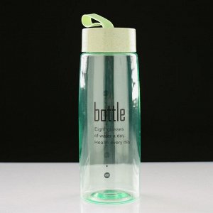 Бутылка для воды "Bottle", 450 мл, 24 х 6.5 см, микс