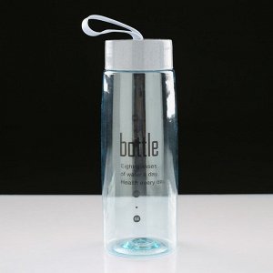 Бутылка для воды "Bottle", 450 мл, 24 х 6.5 см, микс