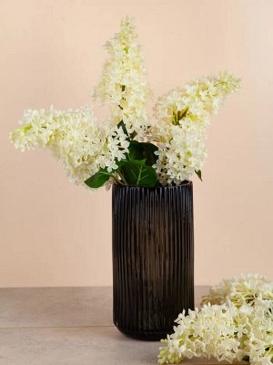 "Elegance" Ваза 28см, цв.серый, в п.у.