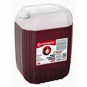 Антифриз Totachi Super Long Life Coolant Red, SLLC, красный, -40°C, 20л, арт. 41820