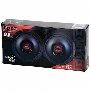Коаксиальная акустическая система Edge EDB6-E1, 2-полосная, 6.5" (16.5см), 60/120Вт, 65-20000Гц, 2 динамика