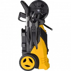Мойка высокого давления Huter W210i Professional, 220В, 2.6кВт, 210бар, 450л/ч, длина шланга 8м, с водяным охлаждением и с насосом для забора воды, на колёсах, арт. 70/8/18