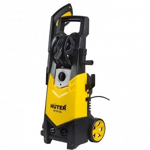 Мойка высокого давления Huter W165-QL, 220В, 1.9кВт, 165бар, 375л/ч, длина шланга 5м, с насосом для забора воды, на колёсах, арт. 70/8/12