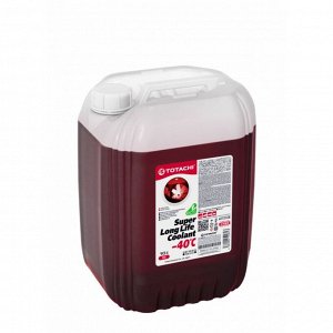 Антифриз Totachi Super Long Life Coolant Red, SLLC, красный, -40°C, 10л, арт. 41810