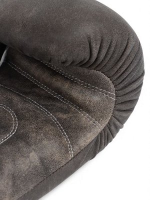 Перчатки боксёрские FIGHT EMPIRE, RETRO, кожа, размер 8 oz