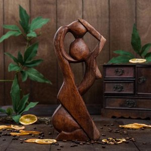 Сувенир «Пара Наслаждение», 30x15x4 см, дерево, коричневый