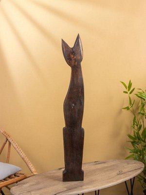 Сувенир «Кошка», 100 см, дерево, МИКС