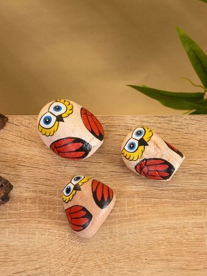 Сувенир "Совёнок" камень 4х3х5 см, МИКС