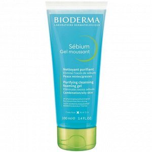 Биодерма Очищающий гель для жирной и проблемной кожи,100 мл (Bioderma, Sebium)