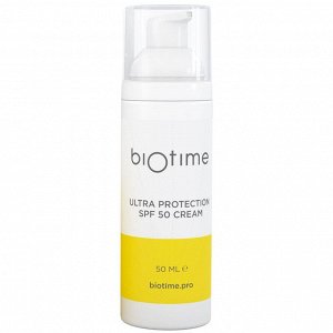 Биотайм Ультра защитный крем для лица SPF50, 50 мл (Biotime, Sun Protection)