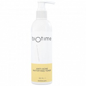 Биотайм Матирующий тоник для лица, 180 мл (Biotime, Anti-Acne)