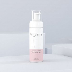 Биотайм Мультипептидная очищающая пенка, 160 мл (Biotime, Multi-Peptide)