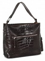K 01-282 CROCO Сумка женская Цвет коричневый