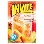 Растворимый напиток со вкусом персика INVITE / Инвайт 9 гр