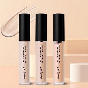 Консилер для глаз Peripera Double Longwear Cover Concealer #02 Natural Beige, 5.5г