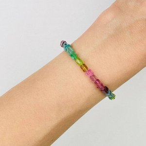 Браслет из Турмалина микс
