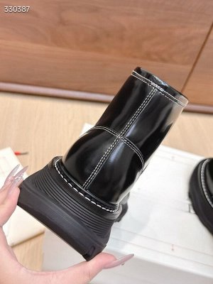 Ботинки женские кожаные демисезонные