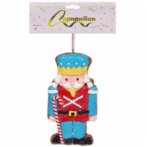 Подвеска Сandy "Пряничный солдатик" 5.8x1.3x11.4 см, в ассортименте