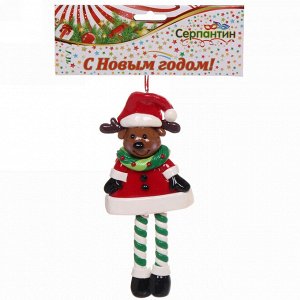 Подвеска Сandy "Новогоднее веселье" 16,5 см, в ассортименте