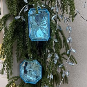 Ёлочное украшение "DIAMOND - Shine" 6,8*3,8*11,4 см, Голубой