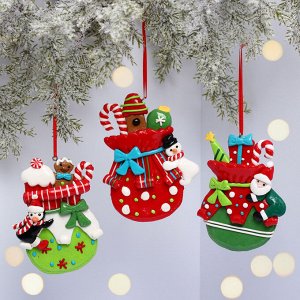 Подвеска Сandy "Сладкая варежечка" 7.75x1.27x10 см, в ассортименте
