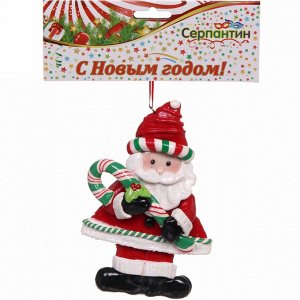 Подвеска Сandy "Дед Мороз" 12,7 см, в ассортименте