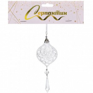 Подвеска "Сказочные узоры" 8*20 см, Белый
