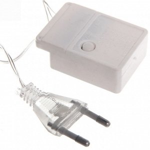 Гирлянда для дома СЕТКА ш1,5* в1,5м 120 ламп LED, прозр.пров, 8 реж.,IP-20, Мультицвет
