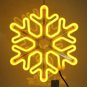 Фигура светодиодная "Снегопад" 38 см, 480 ламп LED, авторежим, 220V, Теплый белый