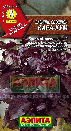 Зелень Базилик Кара-Кум/Аэлита/цп