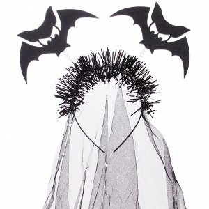Ободок карнавальный "Helloween - Ужасный праздник", микс