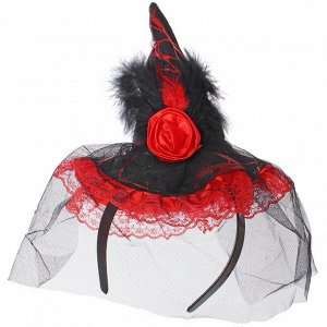 Ободок карнавальный "Helloween - Паучиха"