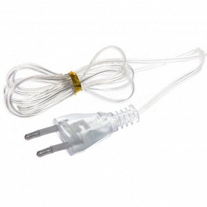 Фигура светодиодная "Мишка-малышка" 12*12*24 см, 20 ламп LED, авторежим, 220V, Белый