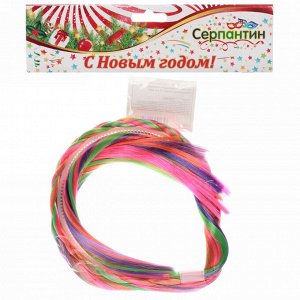 Ободок карнавальный с хвостами "Королевские сказки" 43 см, микс