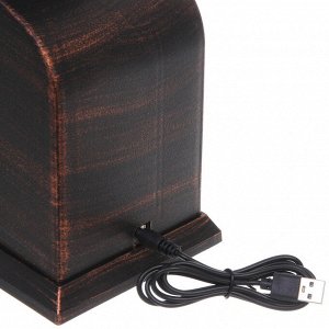 Сувенир с подсветкой "КАМИН - Теплота" 14,5*11,7*16 см (питание от USB и батареек)