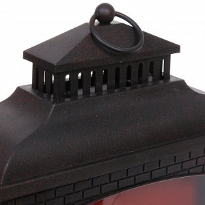 Сувенир с подсветкой "КАМИН - Волшебный вечер" 29,8*13*37 см (питание от USB и батареек)