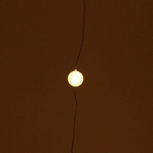Гирлянда для дома ЗАНАВЕС "Жемчужина" ш3* в2 м 200 ламп LED, прозр. пров, 8 реж,IP-40, Теплый белый (возможность соединения)
