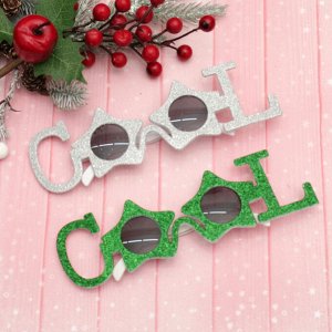 Очки карнавальные "COOL" 21,5*6,2 см, микс