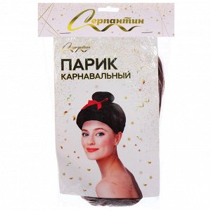 Парик карнавальный "Японочка", Каштановый