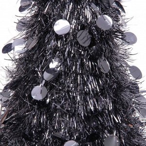 Елка декоративная TINSEL "Изящный блеск" 50 см, Графит
