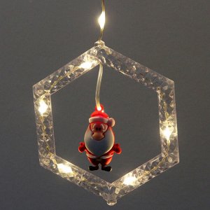 Гирлянда для дома БАХРОМА ш3м*в07/0,5м, 96 ламп LED "Новогодние огни", прозрачн провод, 8 реж,IP-20. Теплый белый (возможность соединения)